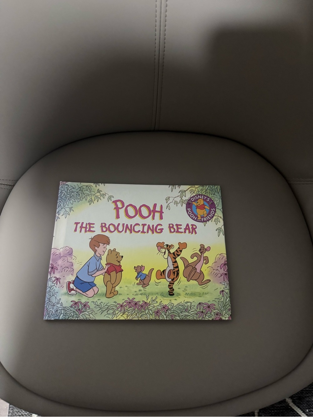 Vintage Disney Pooh: The Bouncing Bear - Kids Picture Book